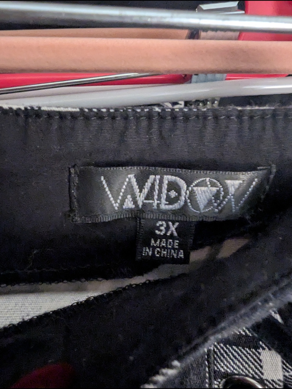 🖤Widow Black & White Plaid Lace-up Micro Skirt - Picture 3 of 6